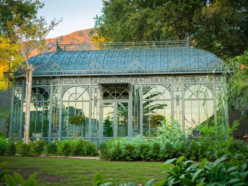 outdoor classical metal greenhouse for sale,Victorian greenhouse,Victorian conservatory,outdoor classical metal greenhouse
